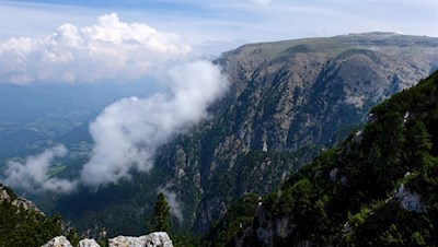 Blick auf den benachbarten Schlern