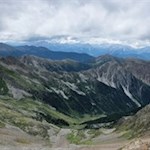 Bereits während des Anstiegs auf die Große Windschar erschließen sich imposante Ausblicke