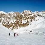 Der Zendleser Kofel erfreut sich auch im Winter großer Beliebtheit