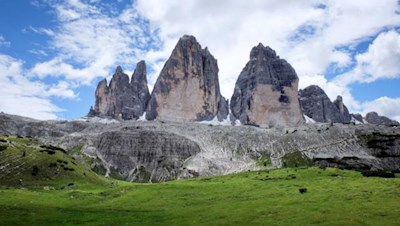 Drei Zinnen in den Sextner Dolomiten