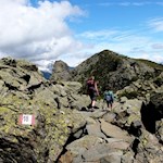 Plattenpfad zum Kleinen Nock