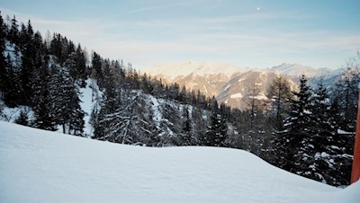 Blick auf die Weißspitze und die Pfitscher Bergwelt