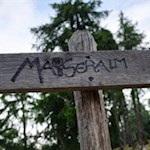 Nur mehr zehn Minuten zur Maiser Alm