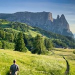 Wandern auf der Seiser Alm