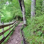 Auf dem Rückweg nach Seis