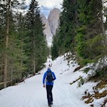 Winterwanderung zur Glatsch Alm