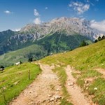 Anstieg zur Rotwandhütte