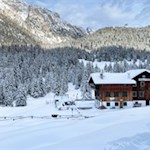 Zanser Alm im Winterkleid