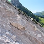 Der Günther-Messner-Steig verlangt den Wanderern Trittsicherheit ab