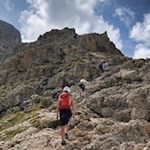 Vajolonpass-Klettersteig-Rotwand