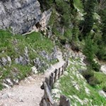 La salita al Col de Locia