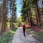 Wandern mit Hund zur Schönrastalm