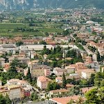 Blick auf das tiefer liegende Arco