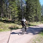 Auch bei Radfahrern erfreut sich die Wurzeralm großer Beliebtheit