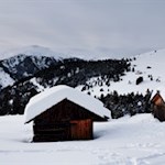 Winteridylle am Würzjoch