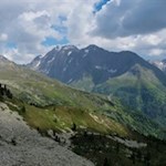 Blick auf die Rotbachlspitze und den Hochferner