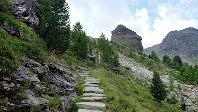 Blick auf das markante Tristennöckl