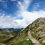 Anstieg auf den Speikboden