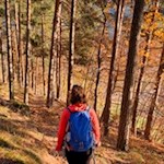 Abstieg zum Vigiler Heubadl