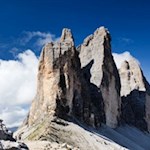 On the Forcella Lavaredo you get very close to the world-famous Tre Cime di Lavaredo