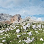 Der Weg zur Seekofelhütte führt durch eine berückende Landschaft