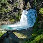 Am ersten Wasserfall