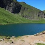 Der felsumschlossene Große Seefeldsee