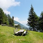 Am Aussichtspunkt Dolomitenblick