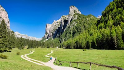 Das malerische Langental bei Gröden