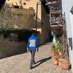 Durch die verwinkelten Gassen des Stadtteils Stufels nach Elvas