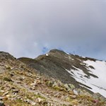 Die letzten Anstiegsmeter auf die Eidechsspitze