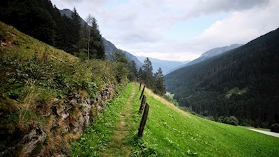 Auf dem Rückweg nach Erl