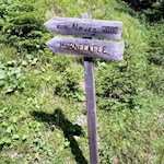 Die Wanderung auf das Hörneckele ist bestens ausgeschildert