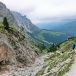 Abstieg von der Peitlerscharte