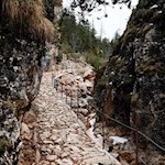 Im Jahr 2011 aufwändig saniert: der Knüppelsteig