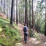 Der archäologische Panoramaweg ist bestens ausgeschildert