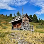 Durch die einsame Landschaft zurück nach Antermoia