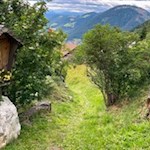 Längs der Elisabethpromenade lädt die Jausenstation Ladritsch zur Einkehr