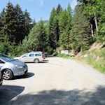 Wanderparkplatz oberhalb von Spiluck