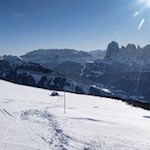 Winterwandern in Gröden