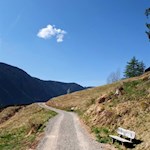 Anstieg zur Tschafonhütte