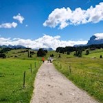 Von Compatsch auf dem Weg Nr. 30 zur Rauchhütte