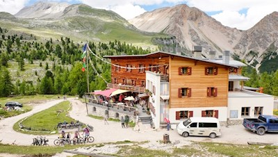 The Fanes mountian hut