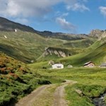 Der Weg zum Wilden See führt an der Labesebenalm vorbei