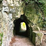 Felstunnel in der Gaulschlucht 