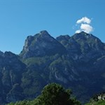 Mächtig ragt das Rocchetta-Massiv in die Höhe