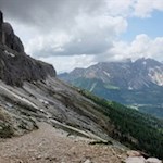 Blick auf den Latemar