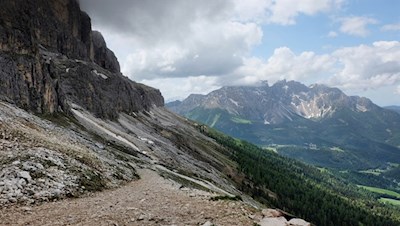 Blick auf den Latemar