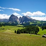 Wandern auf der Seiser Alm
