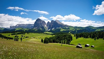 Wandern auf der Seiser Alm